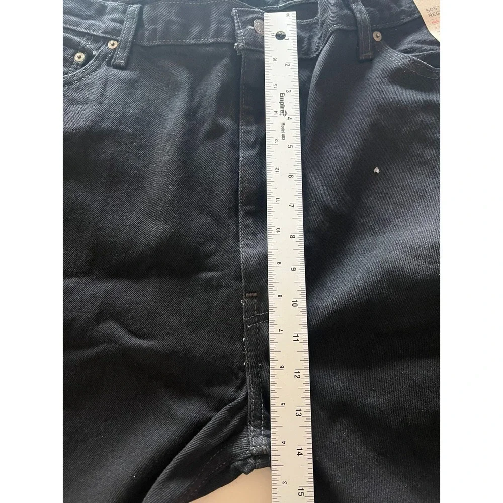Levi's NEW 46x32 505 Regular Big & Tall Black Jeans NWT